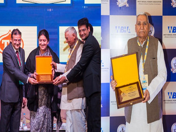 Dindayal Gupta conferred with West Bengal Hosiery Association Hall of Fame Award