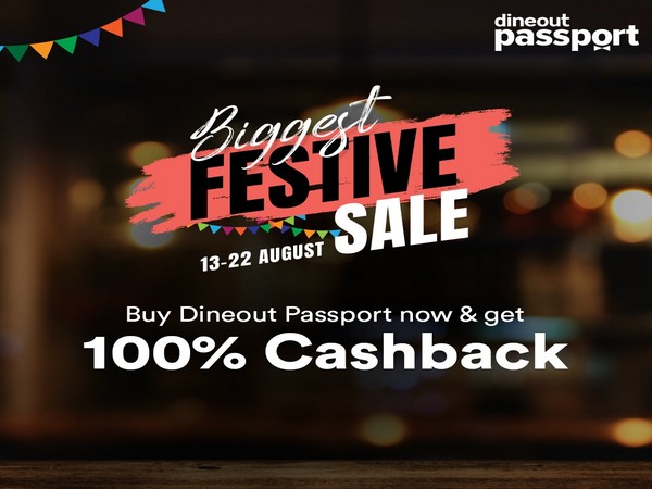 Dineout Passport 100% Cashback offer
