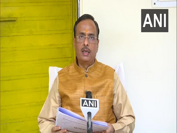 Deputy Chief Minister of Uttar Pradesh Dinesh Sharma. (Photo/ ANI)