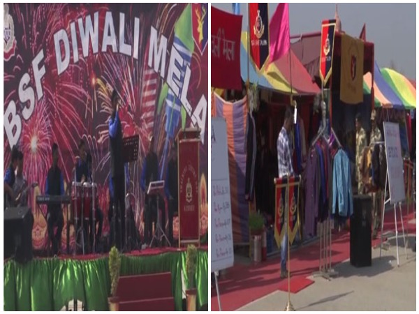 Border Security Force (BSF) has organised Diwali Mela for the jawans in Srinagar (Photo/ANI)