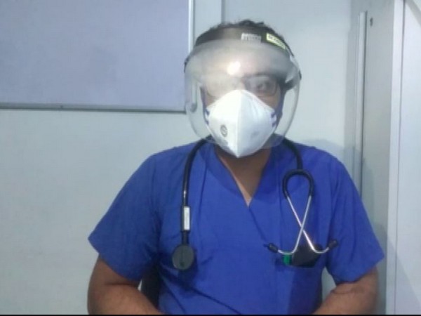 Doctor Padam Singh Pal, emergency head, Yashoda Hospital. (Photo/ANI)
