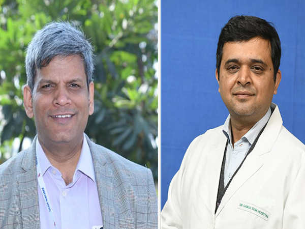 Dr Om Prakash and Dr Rajiv Mehta (Photo/ANI)
