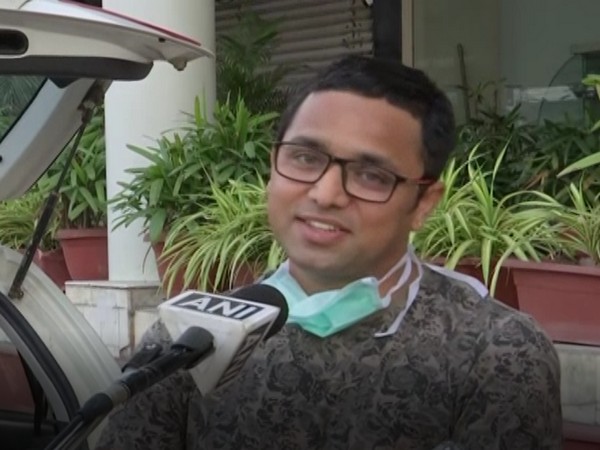 Dr Sachin Nayak of JP Hospital, Bhopal speaking to ANI on Tuesday. Photo/ANI