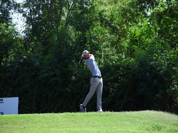 American Dodge Kemmer in action during Round-4 of Gurugram Challenge 2022 (Image: PGTI)