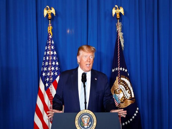    U.S. President Donald Trump delivers remarks following the US Military airstrike against Iranian General Qassem Soleimani in Baghdad. 