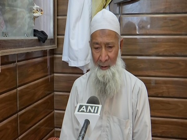 Dehradun Qazi Maulana Mohammed Ahmed Qasmi speaking to ANI on Thursday. Photo/ANI