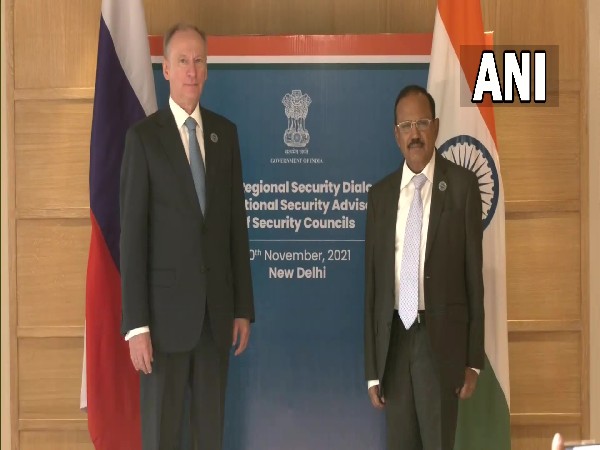 NSA Ajit Doval held a meeting with Nikolai Patrushev, Secretary of the Security Council of Russia.