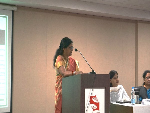 Dr Shashikala Gurpur addressing the audience 