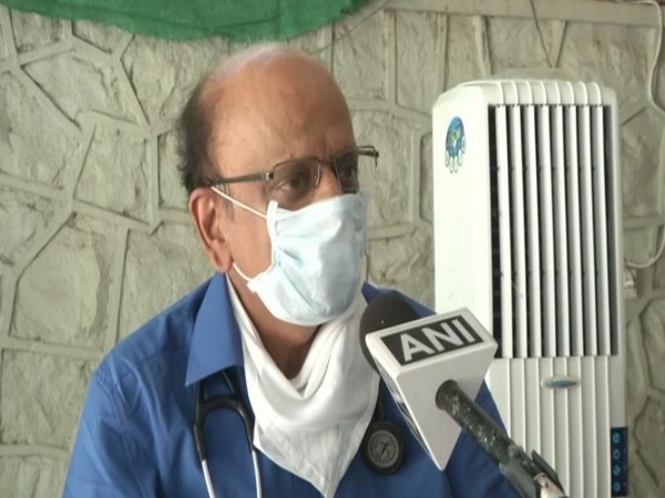 Former President of the Indian Medical Association (IMA) Doctor KK Agarwal speaking to ANI on Sunday. Photo/ANI
