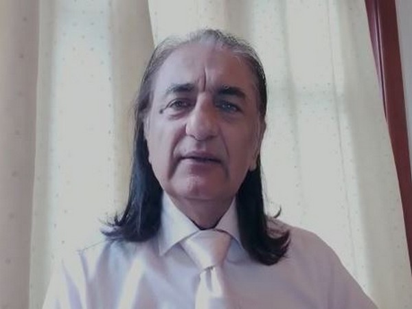 Amjad Ayub Mirza speaking in a video message. (Photo/ANI)