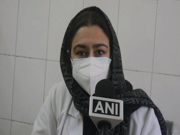 Dr Shazia Benazir, an Assistant Professor Microbiology at Government Medical College in Anantnag. (Photo/ANI)