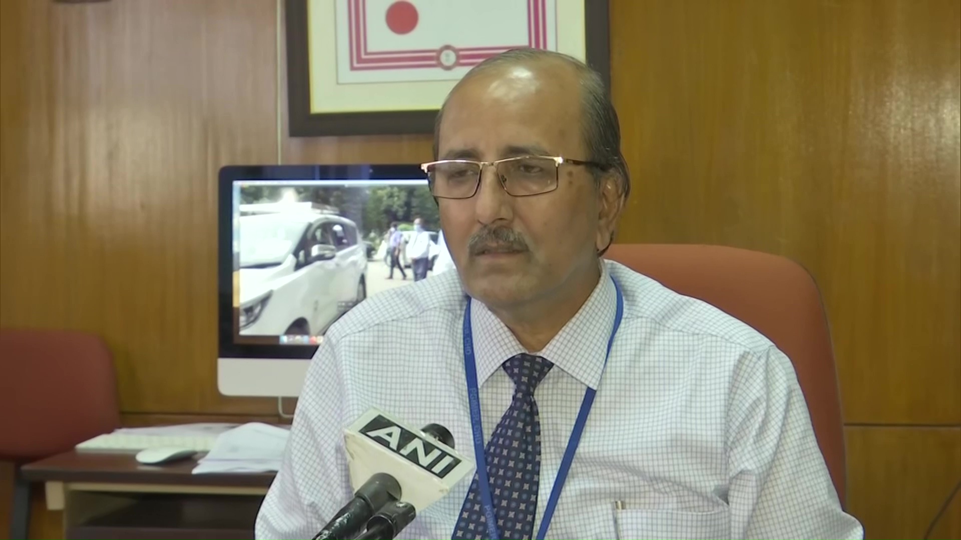 Dr Jagat Ram, PGIMER Chandigarh Director (Photo/ANI)