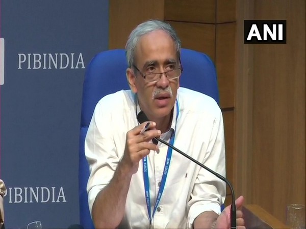 Dr Manoj Murhekar of ICMR speaking to media on Sunday. Photo/ANI