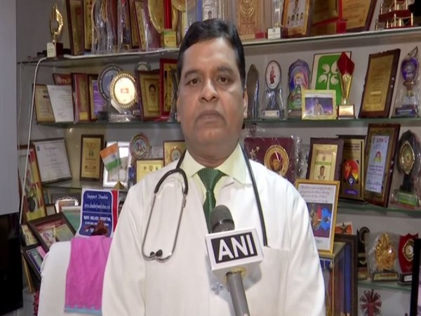 Dr Vijay Bhaskar speaking to ANI in Hyderabad on Thursday [Photo/ANI]