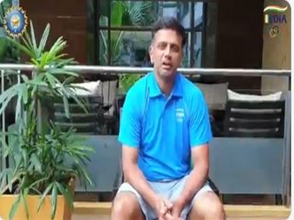 Former India skipper Rahul Dravid (Photo/ BCCI Twitter)