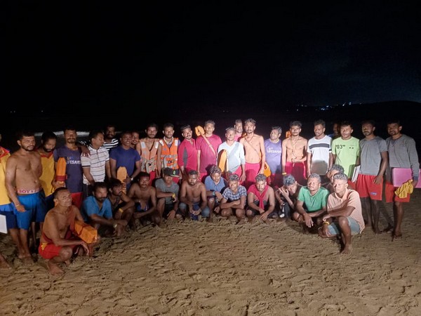 Visual of Drishti Lifesavers after the rescue (Photo/ANI) 