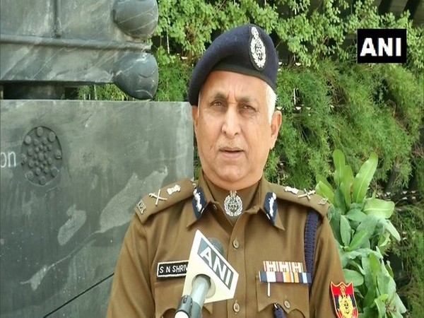 Delhi Police Commissioner S N Srivastava speaks to ANI (Photo/ANI)