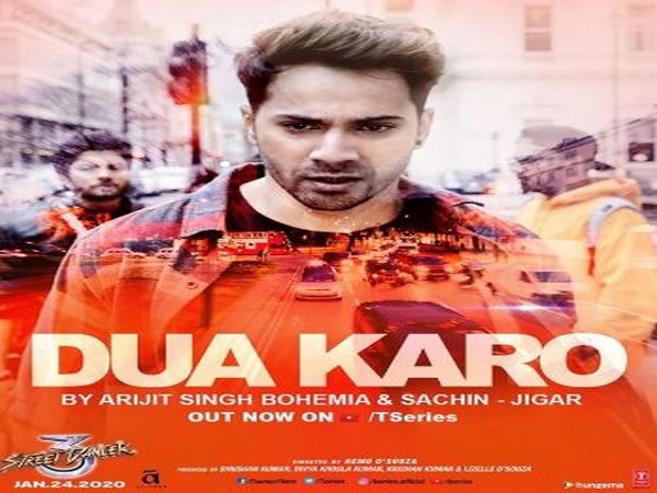 Poster of the song featuring Varun Dhawan