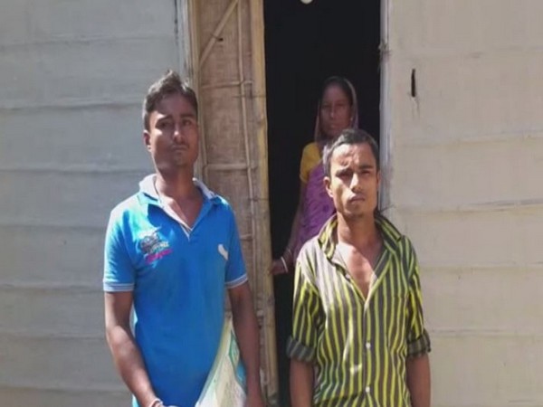 Family of Dulal Pal in Guwahati on Tuesday. Photo/ANI