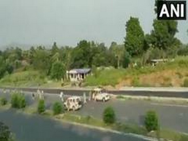 The tribal community is protesting at Dungarpur in Rajasthan demanding jobs.