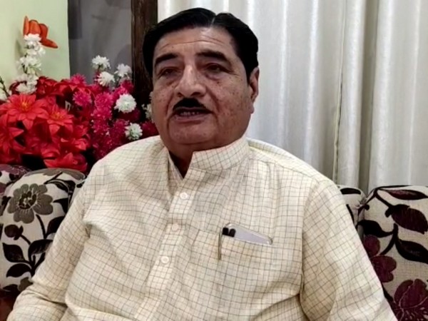 NCP MLC Babajani Durrani talking to reporters in Pathri, Maharashtra on Thursday. Photo/ANI