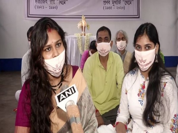 Puja, the committee member, talking to ANI on Tuesday. Photo/ANI