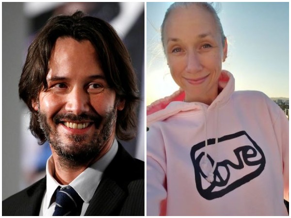 Keanu Reeves and Alexandra Grant (Image courtesy: Instagram)