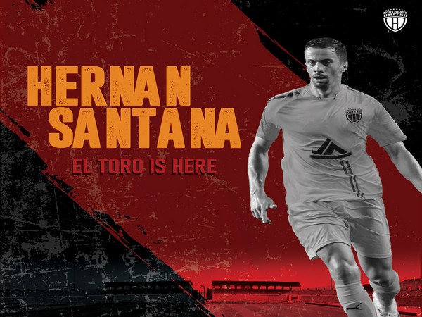 Hernan Santana (Photo: Twitter/ NorthEast United FC)