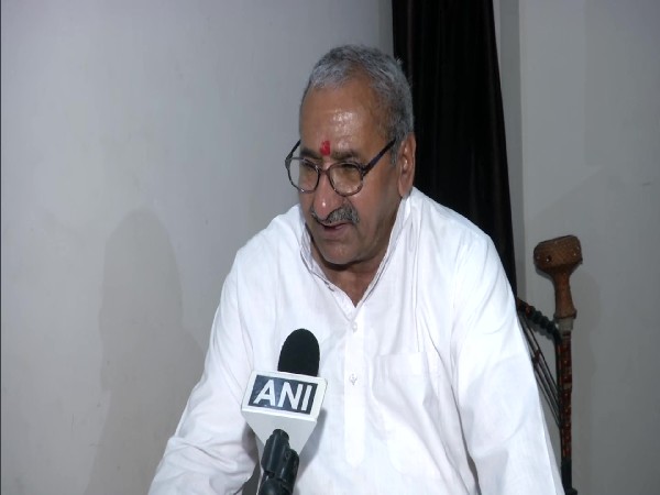 Prem Singh Adhana, father of Paralympics bronze medalist Singhraj Adhana (Photo/ANI)