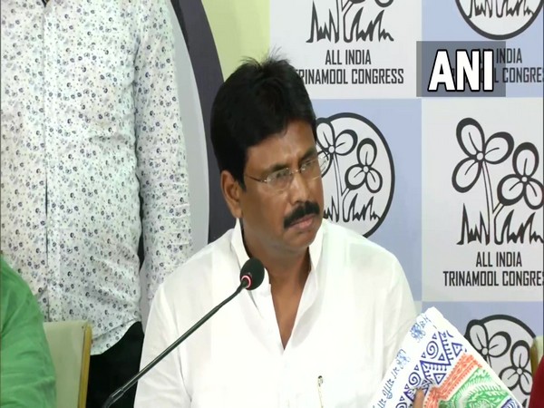 BJP MLA Biswajit Das joined TMC on Tuesday. (Photo/ANI)