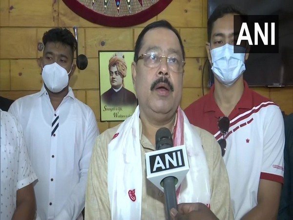 Phanidhar Talukdar speaking to ANI