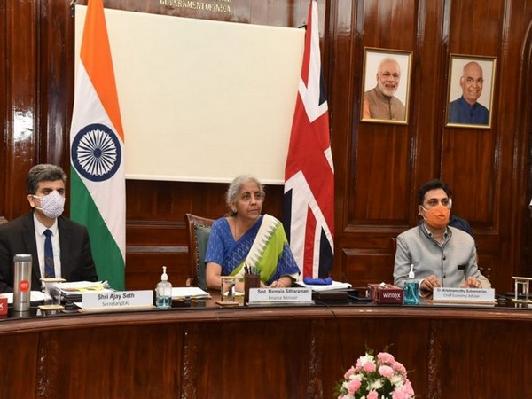 Union Minister attends 11th UK-India Economic and Financial Dialogue Credits [Twitter @FinMinIndia]