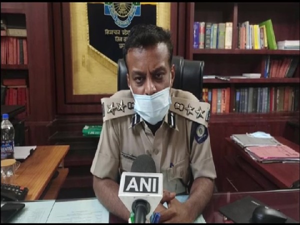 Arul Kumar Superintendent of Police, Chamba (Photo/ANI)