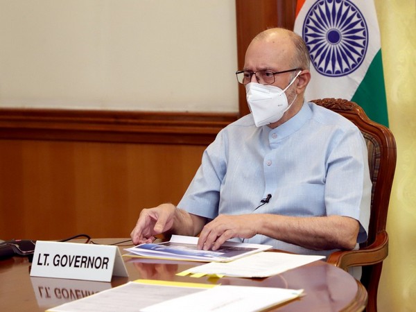 Delhi LG Anil Baijal chairs 5th meeting of Apex Committee to oversee, facilitate redevelopment of New Delhi Railway Station, on Friday. [Photo/ANI]