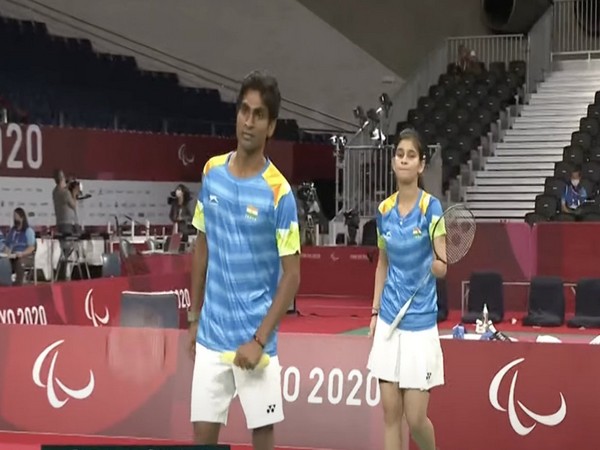 Pramod Bhagat and Palak Kohli (Photo: Screengrab via Paralympics' YouTube)