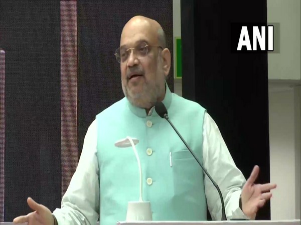 Union Home Minister Amit Shah addressing 51st Foundation Day of Bureau of Police Research and Development. (Photo/ANI)