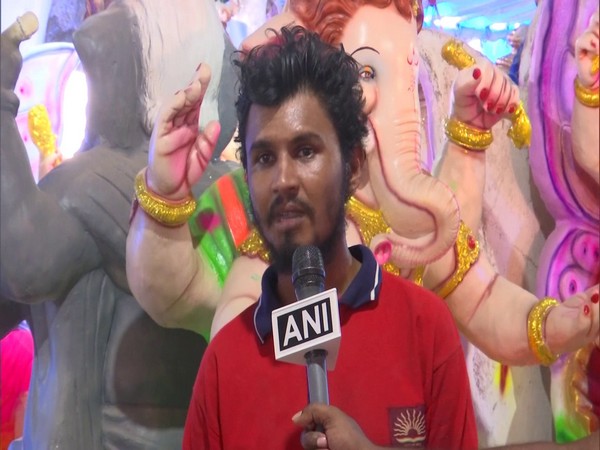 Visuals of Rajasthan artisans migrated in Madurai (Photo/ANI)