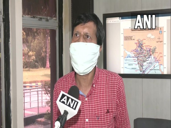 IMD senior scientist Dr RK Jenamani speaking to ANI. (Photo/ANI)