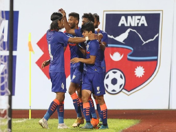 India defeat Nepal (Photo/ Indian Football Team Twitter)