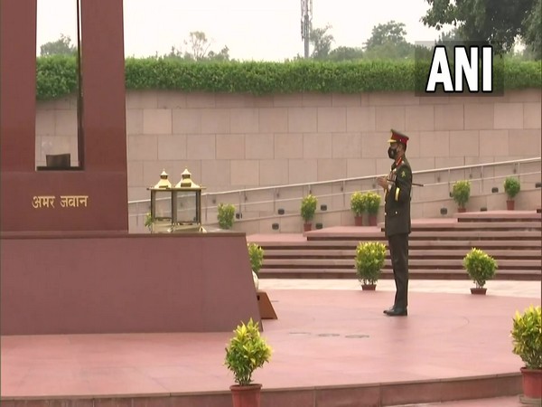 Visuals from National War Memorial, New Delhi. (Photo/ ANI)