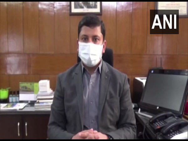 Deputy Commissioner of Shimla Aditya Negi speaking to ANI. (Photo.ANI)