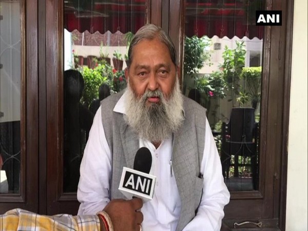 Haryana Health Minister Anil Vij (Photo/ANI)