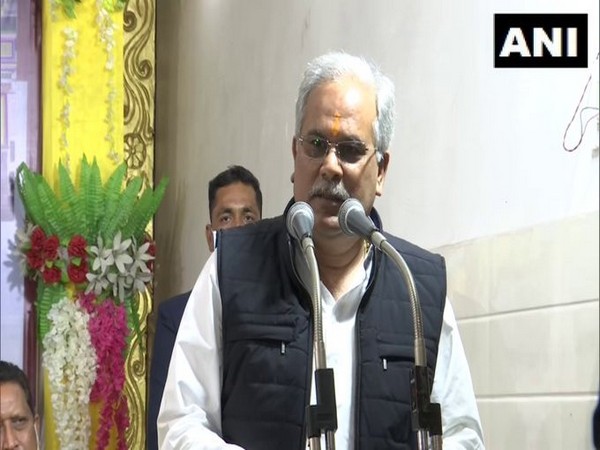 Chhattisgarh Chief Minister Bhupesh Baghel (Photo/ANI)