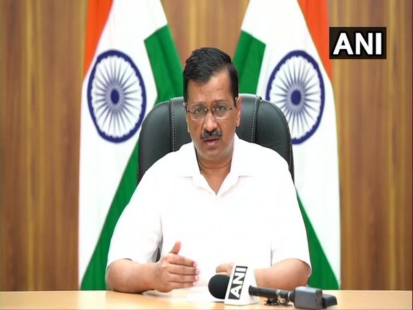 Delhi Chief Minister Arvind Kejriwal addressing a press conference. [File photo/ANI]