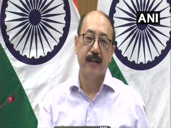 Foreign Secretary Harsh Shringla addressing a special briefing on Thursday. (Photo/ANI)