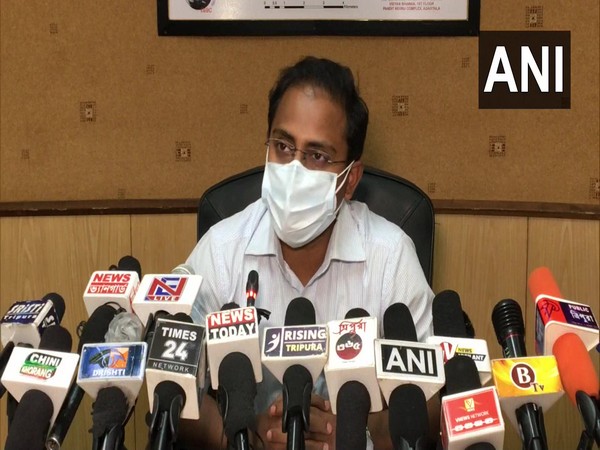 r Siddharth Shiv Jaiswal, Director, National Health Mission, Tripura (Photo/ANI)