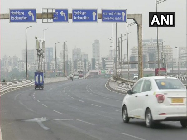 Visual from Bandra in Mumbai on Friday. [Photo/ANI]
