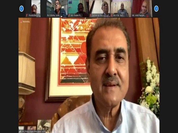 AIFF President Praful Patel (Photo/Praful Patel twitter)