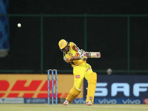 Ambati Rayudu in action against MI (Photo/ IPL Twitter)