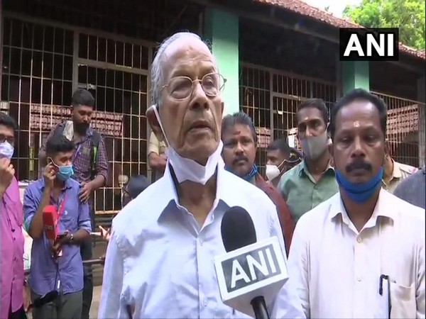 BJP candidate E Sreedharan speaking to ANI. (File Photo/ANI)